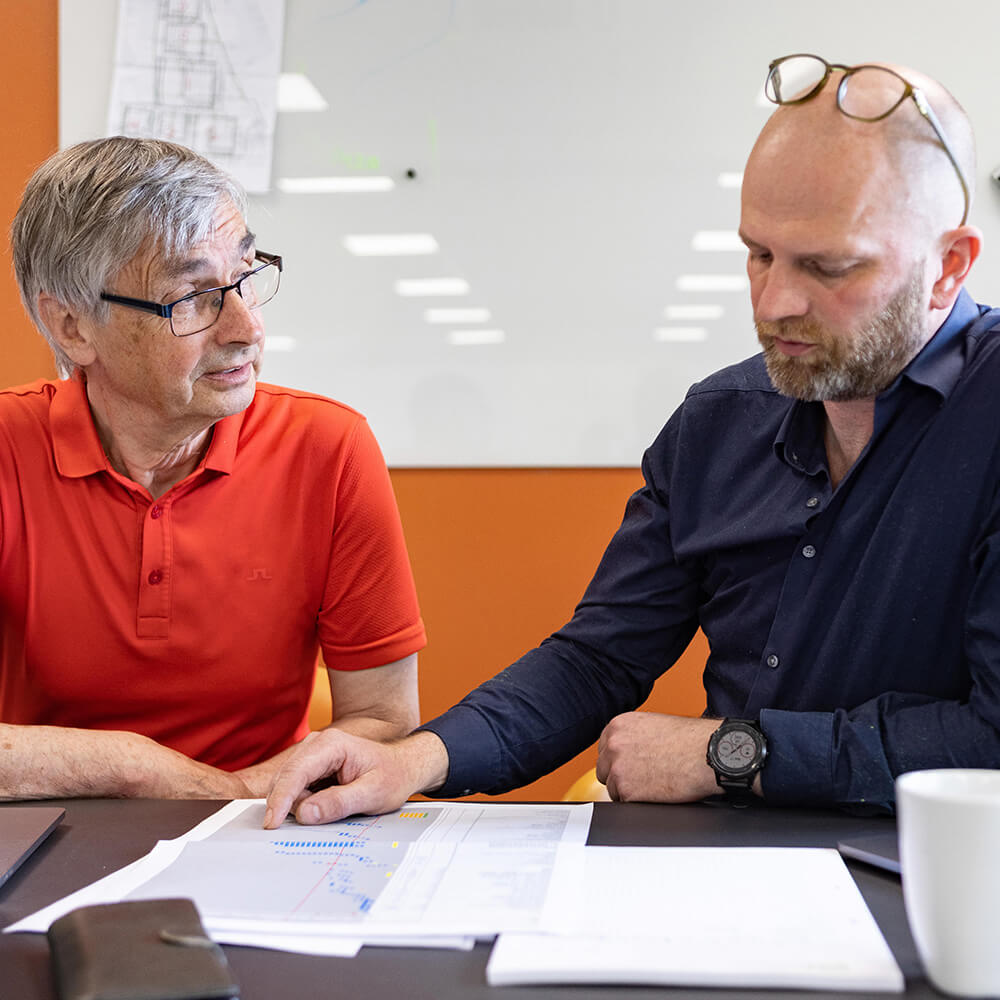 Byggeledelse, Niels Nedergaard og Lars Pedersen